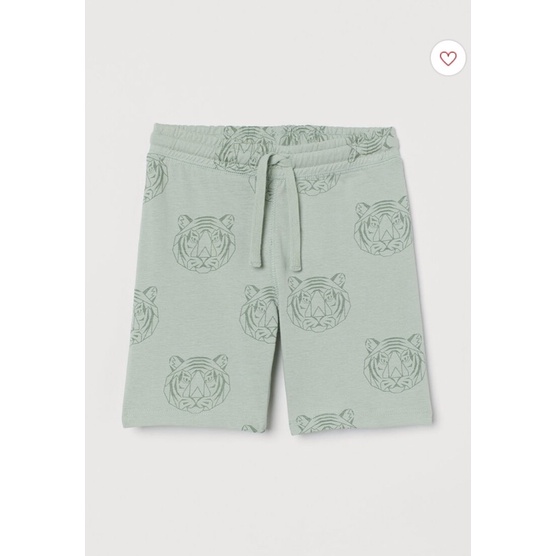 H&M shorts Green Tiger
