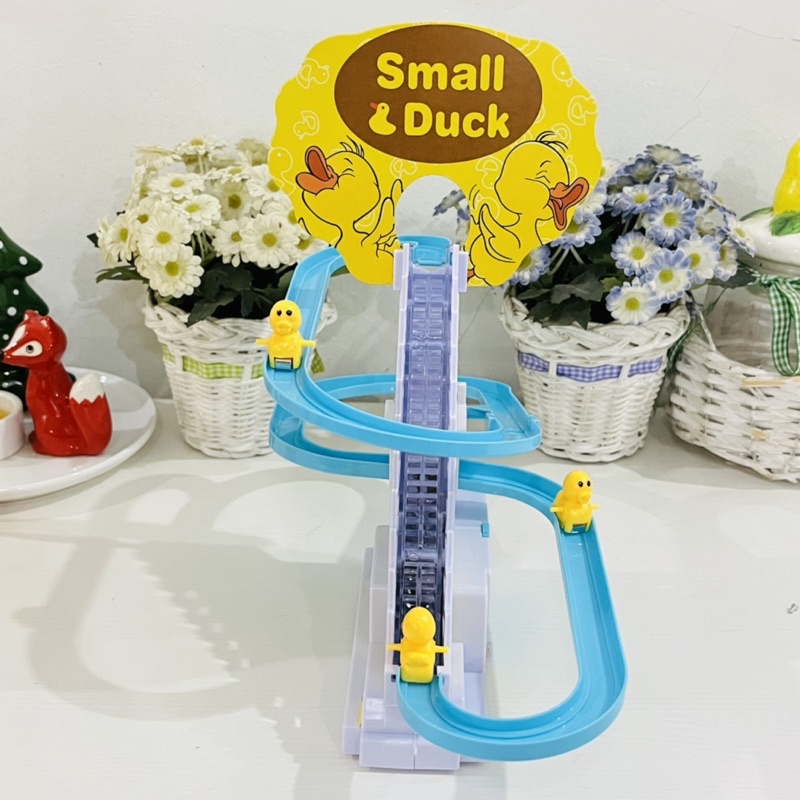 Mainan BEBEK SELUNCUR TANGGA Slide Duck Track Slide Duck