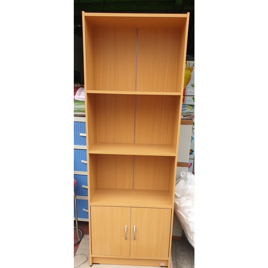 Lemari buku serbaguna kayu / Rak buku serbaguna kayu