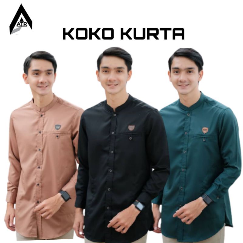 BAJU KOKO KURTA PAKISTAN LENGAN PANJANG TERBARU