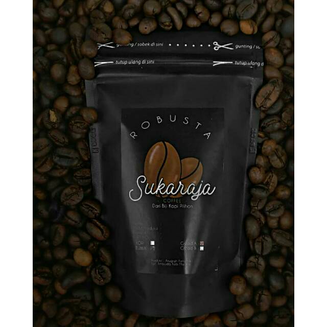 

Kopi Robusta Sukaraja 200gr