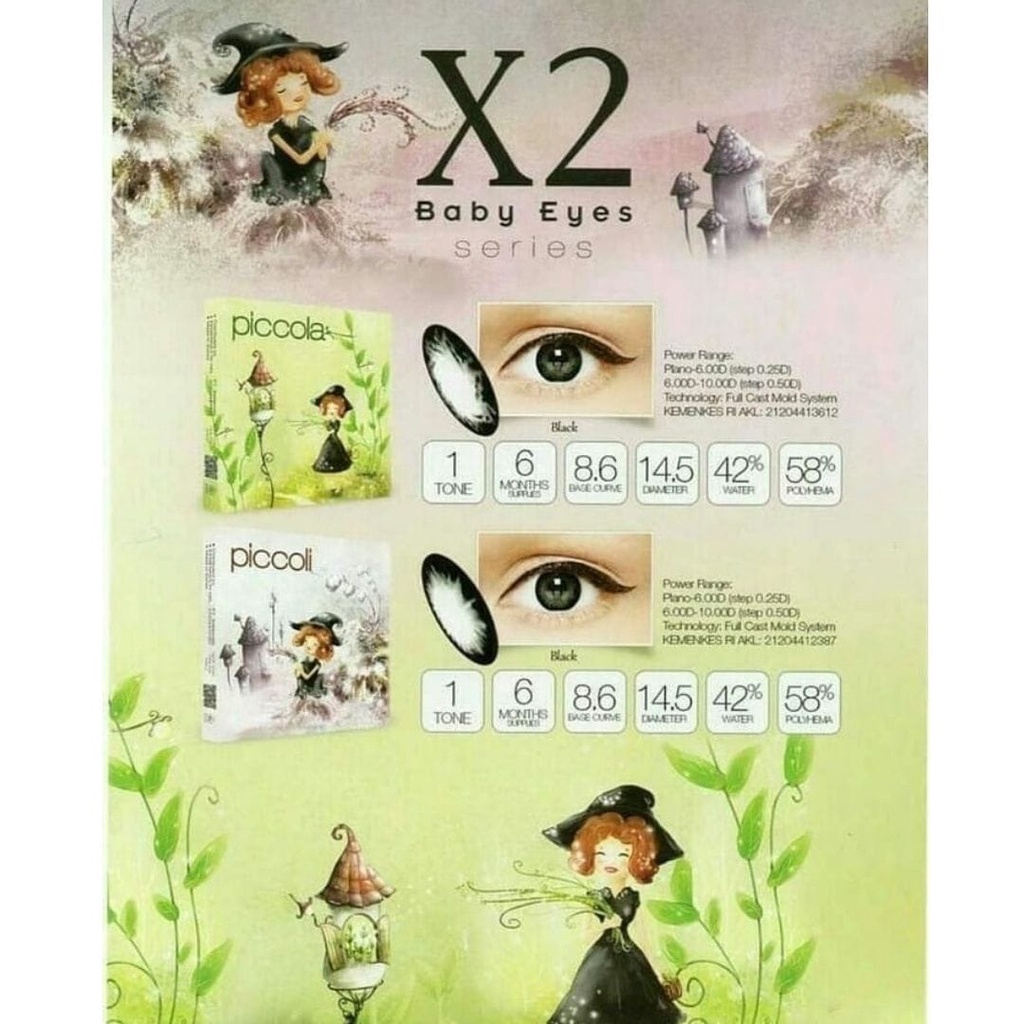 SOFTLENS EXOTICON X2 PICCOLI