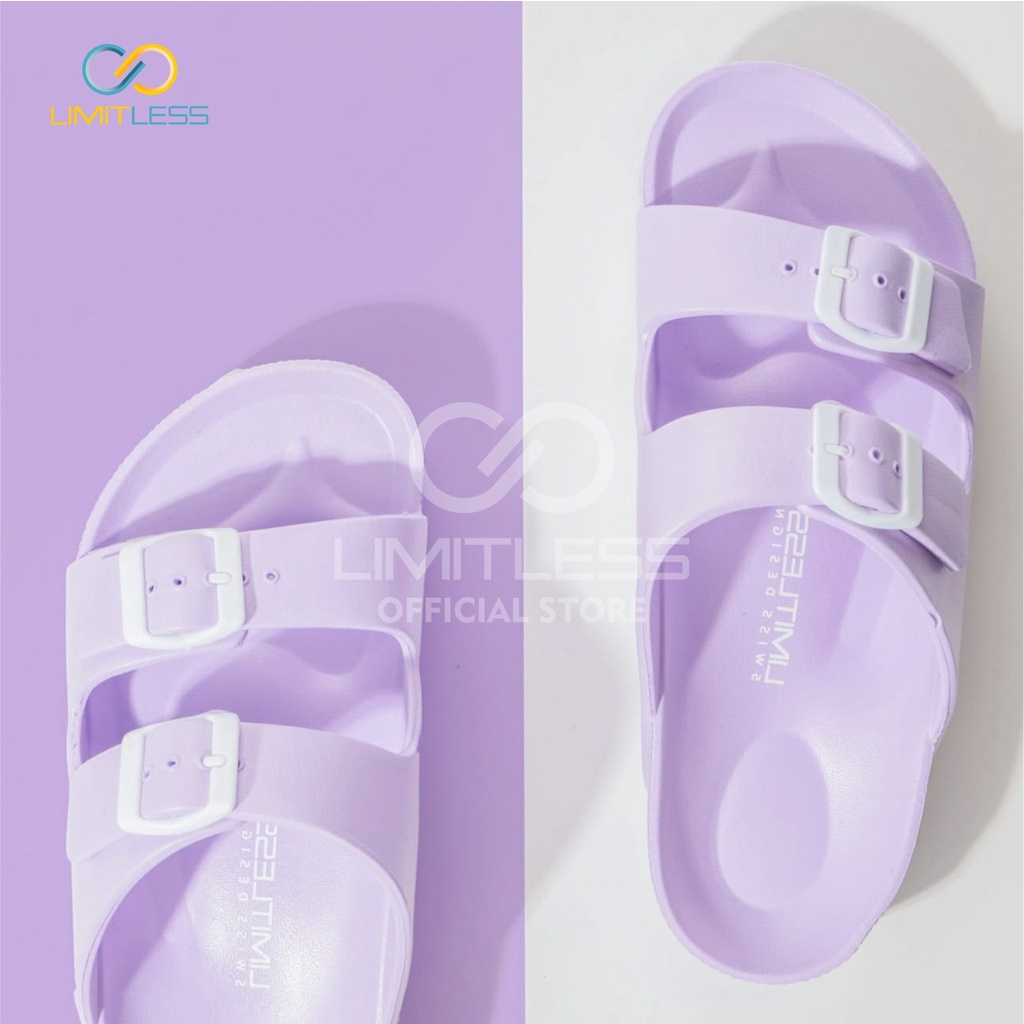 Limitless - Sandal Wanita Sandal Slip On Phylon Strap 2 - Size 36-40-5