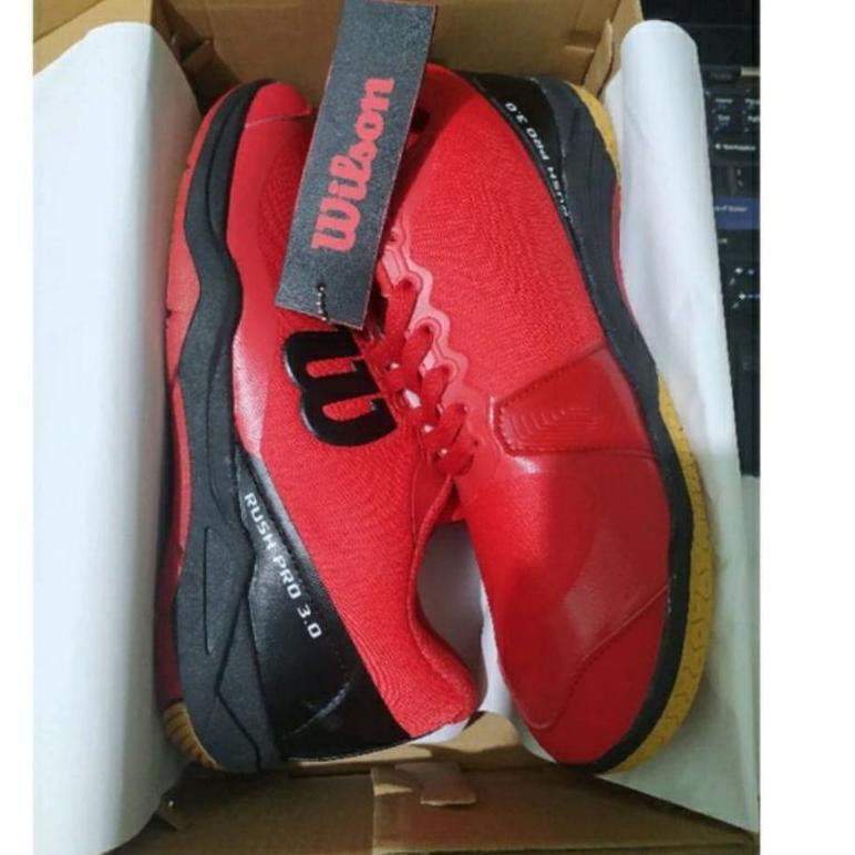 Sepatu Wilson Rush Pro 3.0 BNIB Original  [BEJ.20Au22ᴷ]