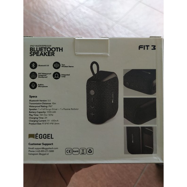 speaker bluetooth Eggel fit 3