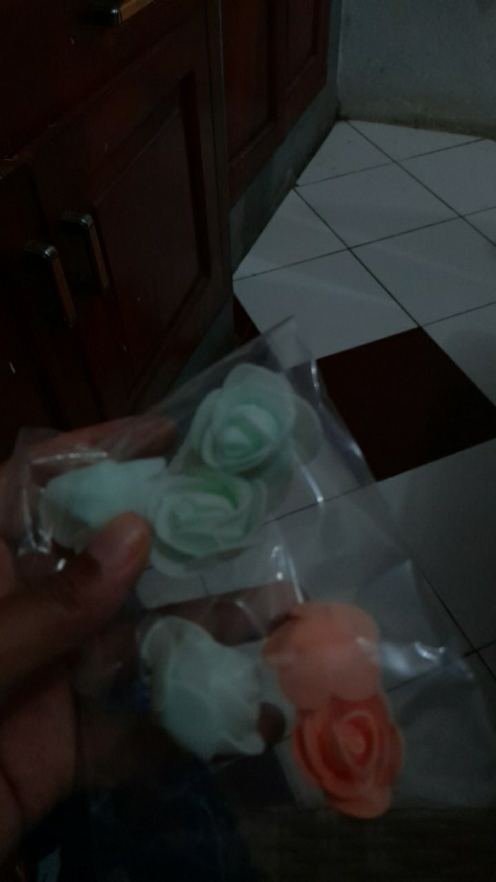 Bunga Spons 3,5 Cm Bahan Mahar