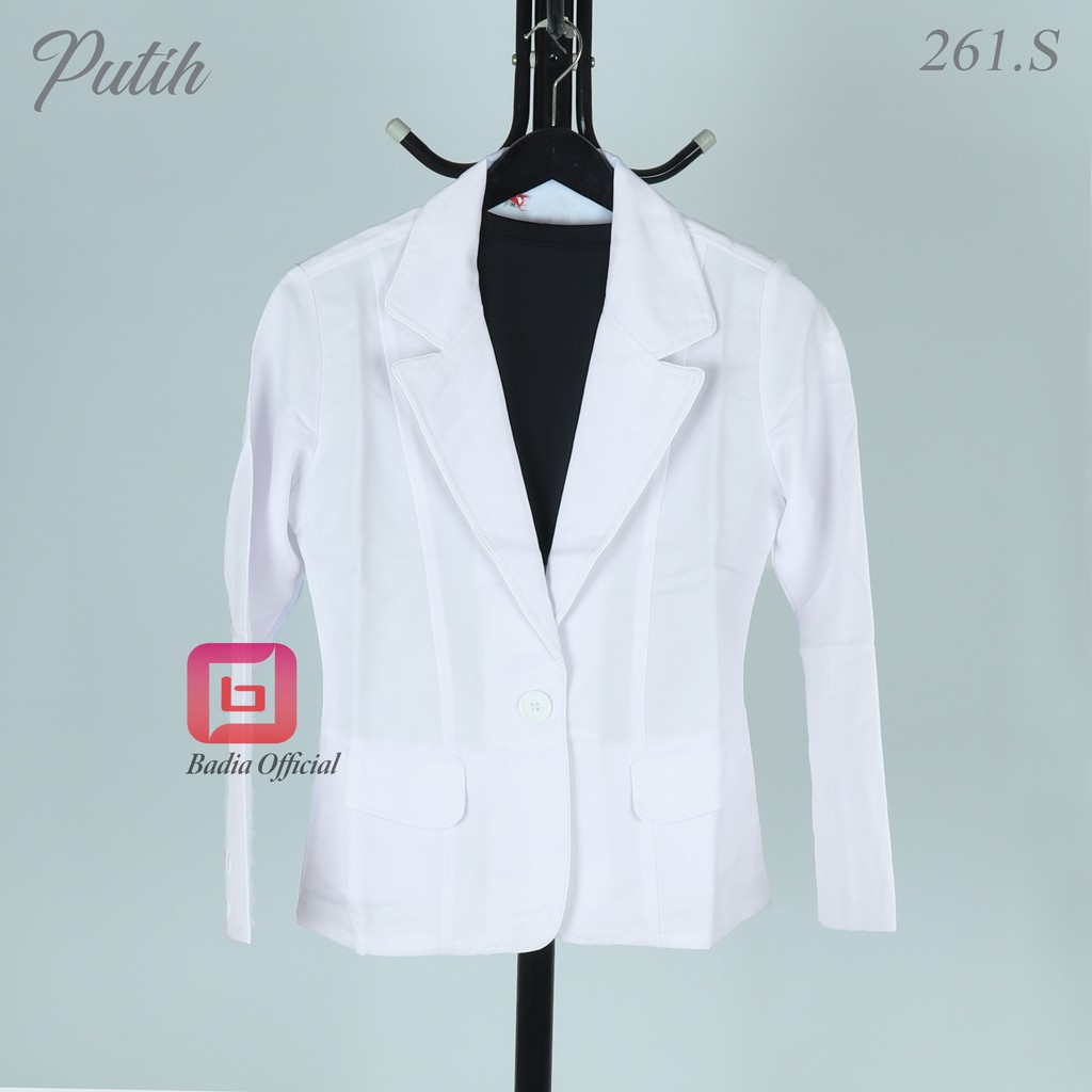 blazer jas formal kerja kantor sidang dokter blejer wanita sampai jumbo premium