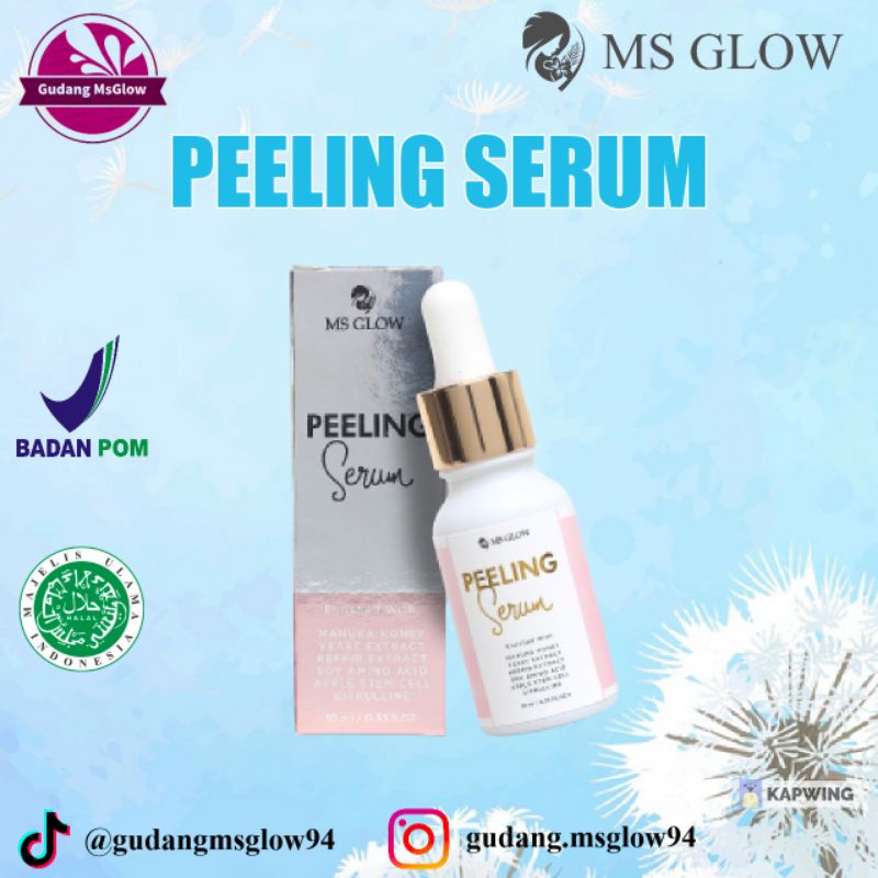 Serum Peeling Ms Glow Original / Ms glow peeling serum
