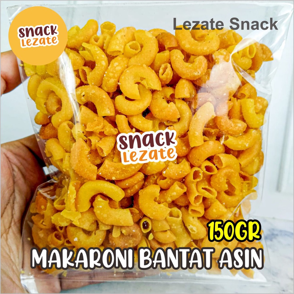 

Makaroni Asin Gurih Bantat 150gr Murah Renyah Enak / Makroni Bantat Kiloan Makaroni Bantat Asin Asep Macaroni LEZATE