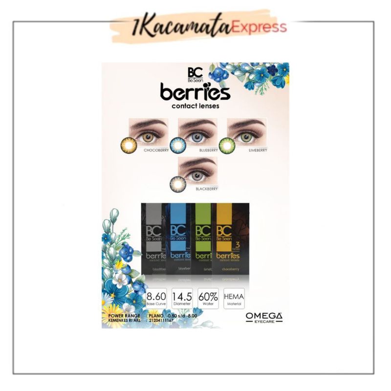 SOFTLENS WARNA KADAR AIR TINGGI OMEGA