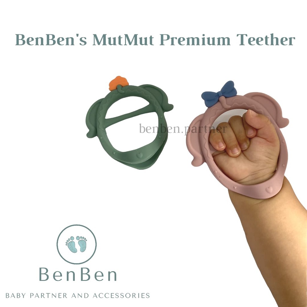 BenBen Mutmut Premium Teether with Case