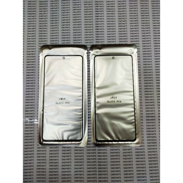 KACA GLASS LCD PLUS LEM OCA SAMSUNG GALAXY A715 A715F A71 ORIGINAL