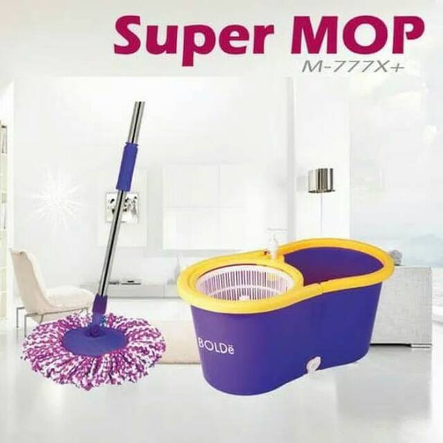 {Free bubble}BOLDE alat pel original super mop m 777 new produk 2019