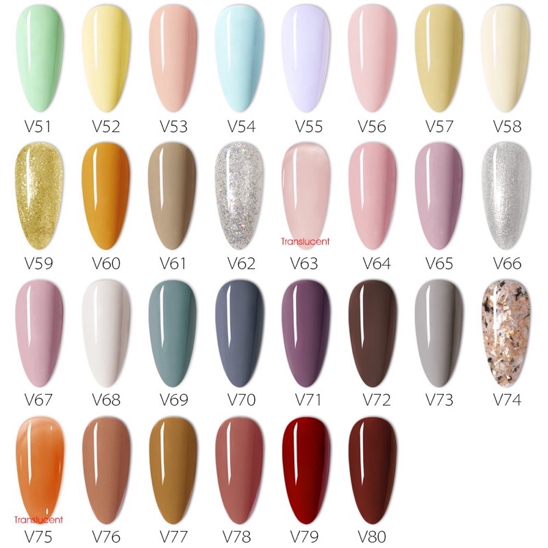 V21-V50 VENALISA MUD PAINTING GEL NUDE / MUD GEL LINER UV GEL POLISH 5ML/ GEL PAINTING KUTEK GEL NAILART ANIME 5ML