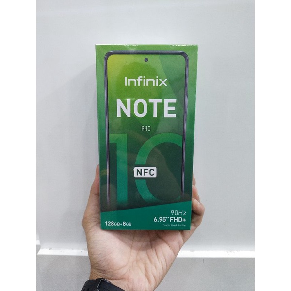 Infinix Note 10pro Ram 8Gb Room 128Gb NFC Resmi
