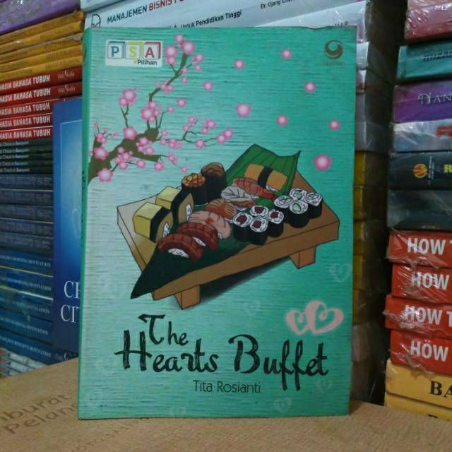 Novel THE HEARTS BUFFET Tita Rosianti Grasindo