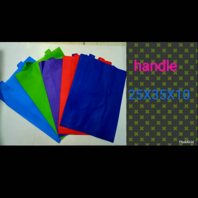 

goodie bag - UK25*35*8 - tas kain - goodie bag - spondbond - tas sembako