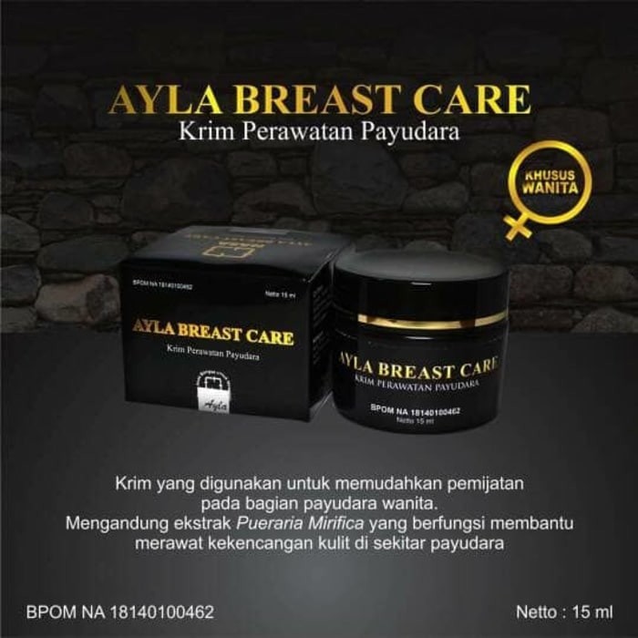 AYLA BREAST CARE CREAM KRIM UNTUK MEMPERBESAR PAYUDARA ASLI PRODUK NASA