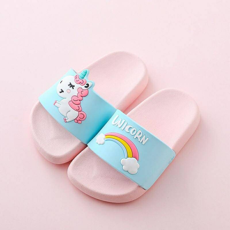 Sandal Selop Anak | Sandal Santai Anak Perempuan | Sandal Kids Unicorn