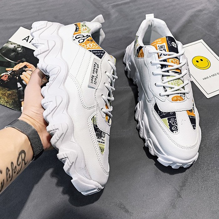TBIG [COD] Sepatu Sneakers Pria FOR23 Sepatu Import Murah Pria Sekolah Kuliah Kerja