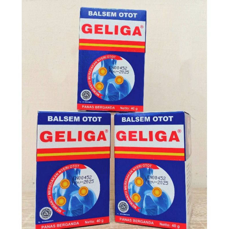 BALSEM GELIGA 40G,20G,10G