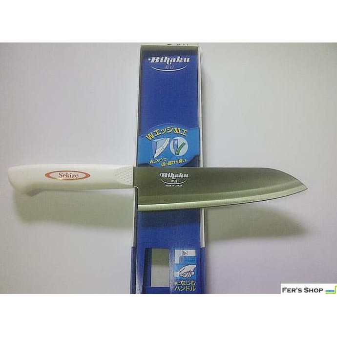 Pisau Dapur Bihaku Santoku Jepang / Pisau Santoku Jepang Original