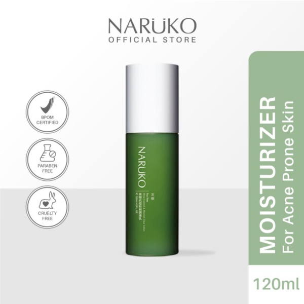 Unik Naruko Tea Tree Shine Control  Lotion 120ML Murah