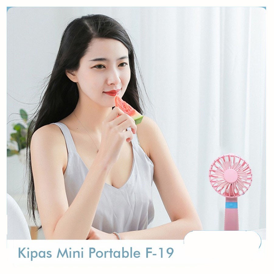 Trend-KIPAS ANGIN MINI PORTABLE RECHARGEABLE | KIPAS ANGIN GENGGAM FL-16