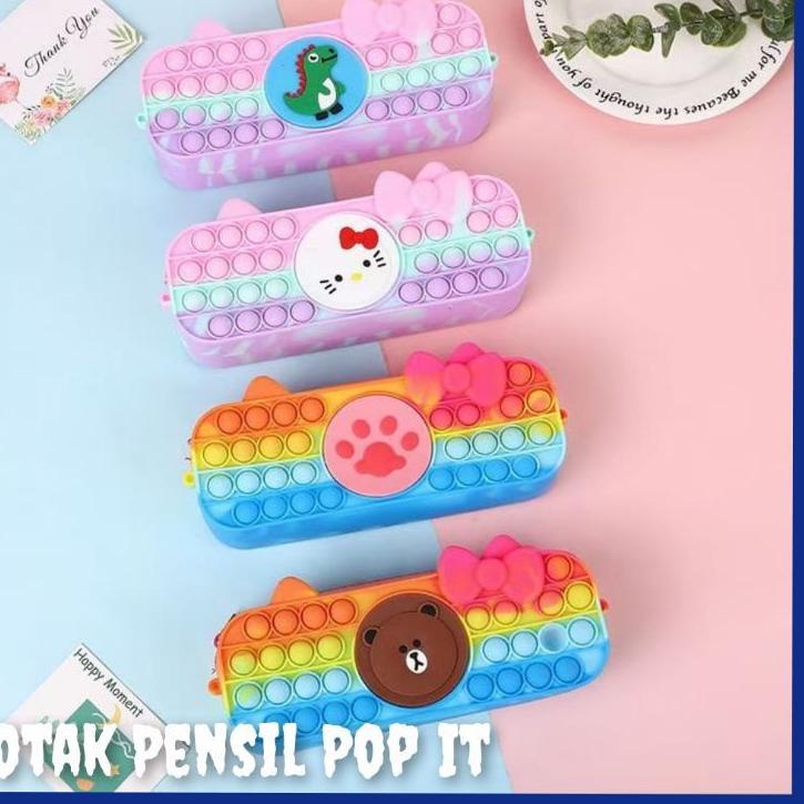 

Hot Sale - KOTAK PENSIL POP IT KARAKTER KOTAK PENSIL POP IT PELANGI DAN MAKARON
