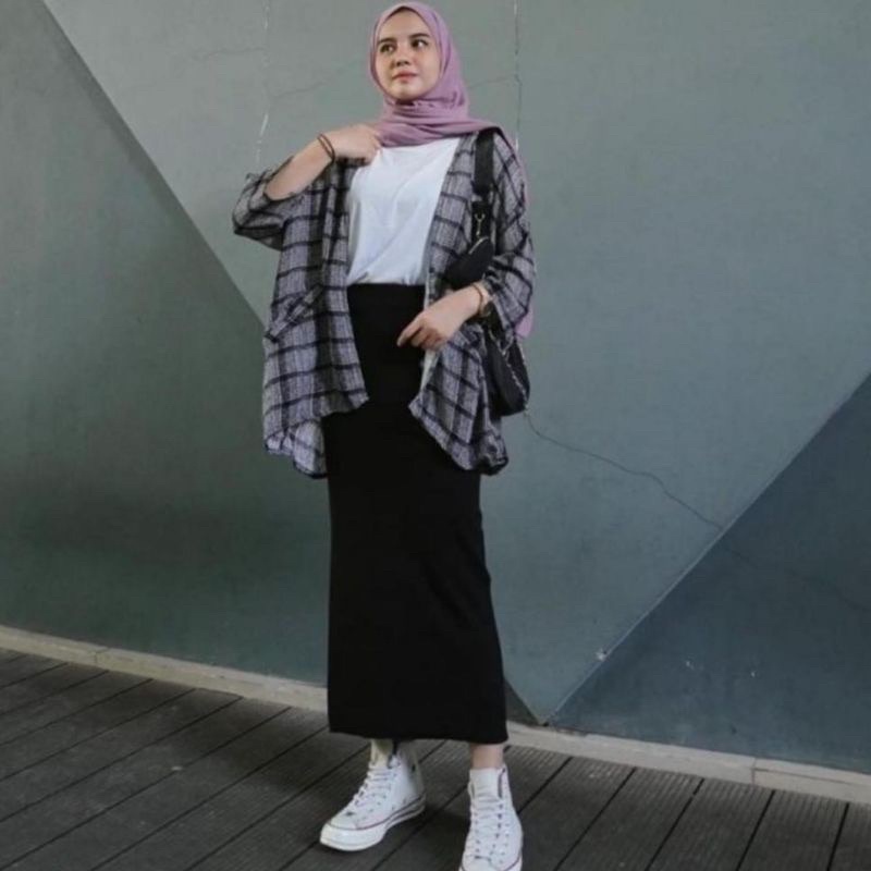 BISA BAYAR DI TEMPAT ROK SPAN RAJUT | ROK PREMIUM RAJUT | SPAN ROK - ROK WANITA RAJUT TEBAL