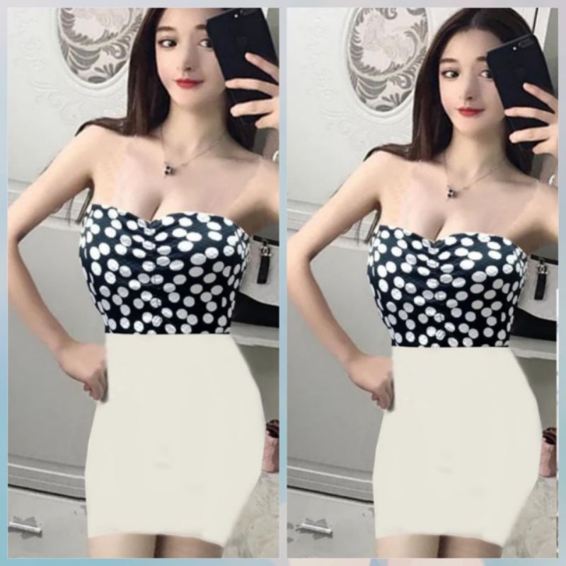 minidress sexy / dress kemben / dress import