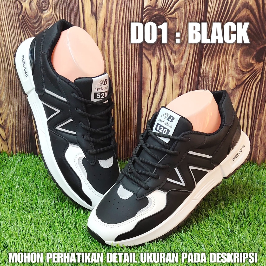 Sepatu Sneakers Cowok Import Keren Kekinian D01 SPTSP