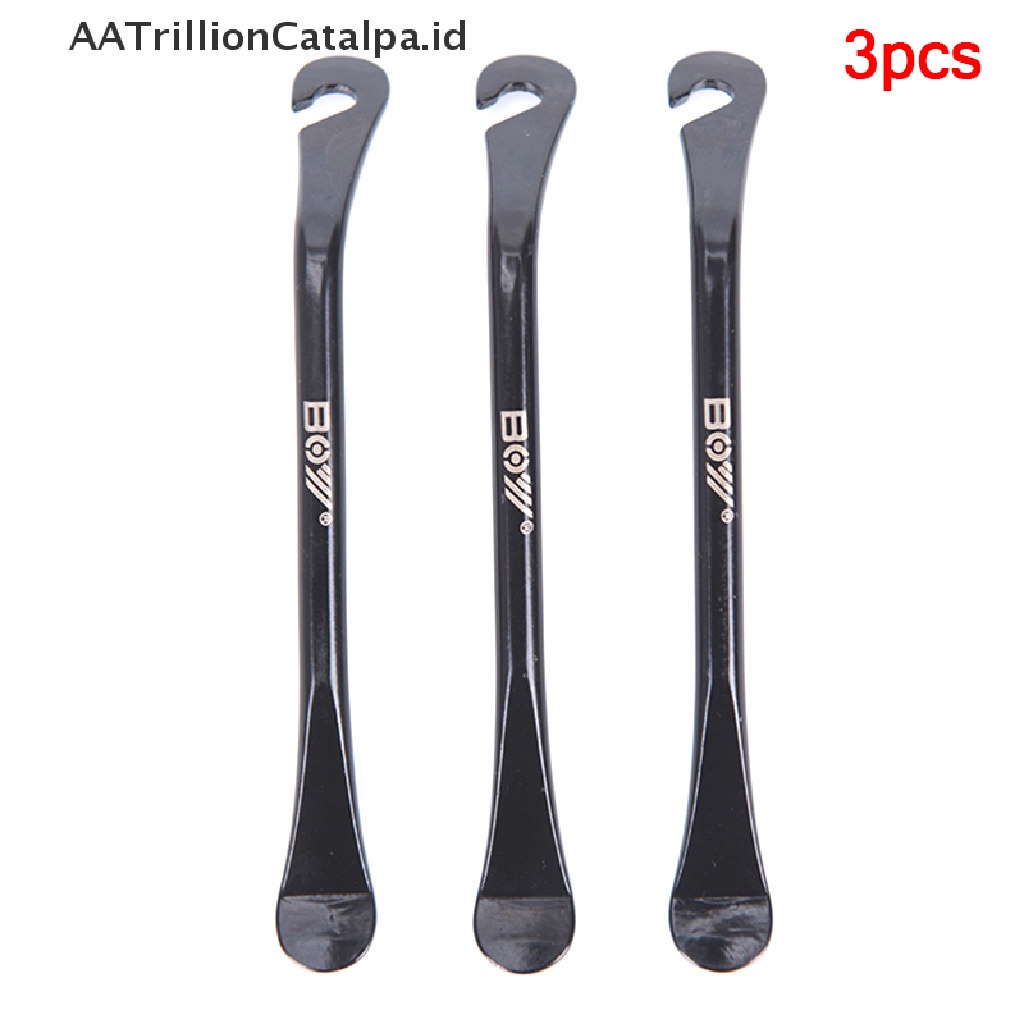 Aatrillioncatalpa 3PCS Kunci Pas Lengkung Bahan Metal Alloy Untuk Reparasi Ban Sepeda