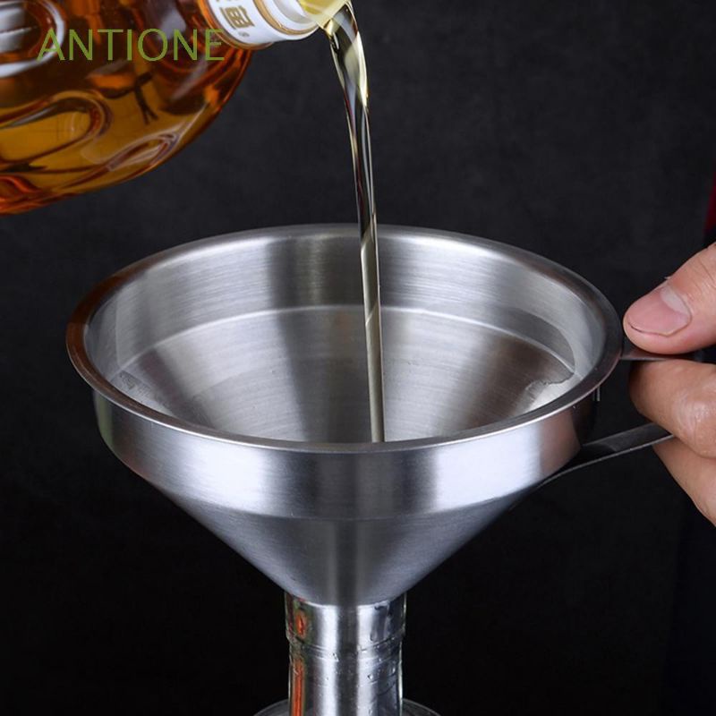 corong stainless steel 10cm/corong minyak/corong dapur/corong minuman/corong kopi
