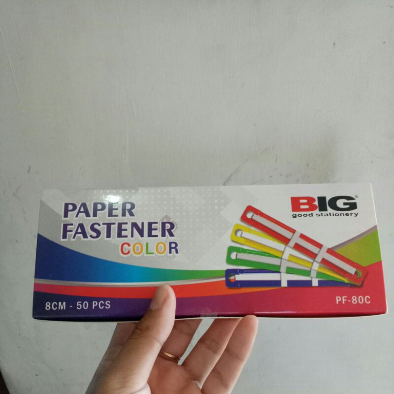 

Pengikat Kertas Atau Paper Fastener Merk BIG