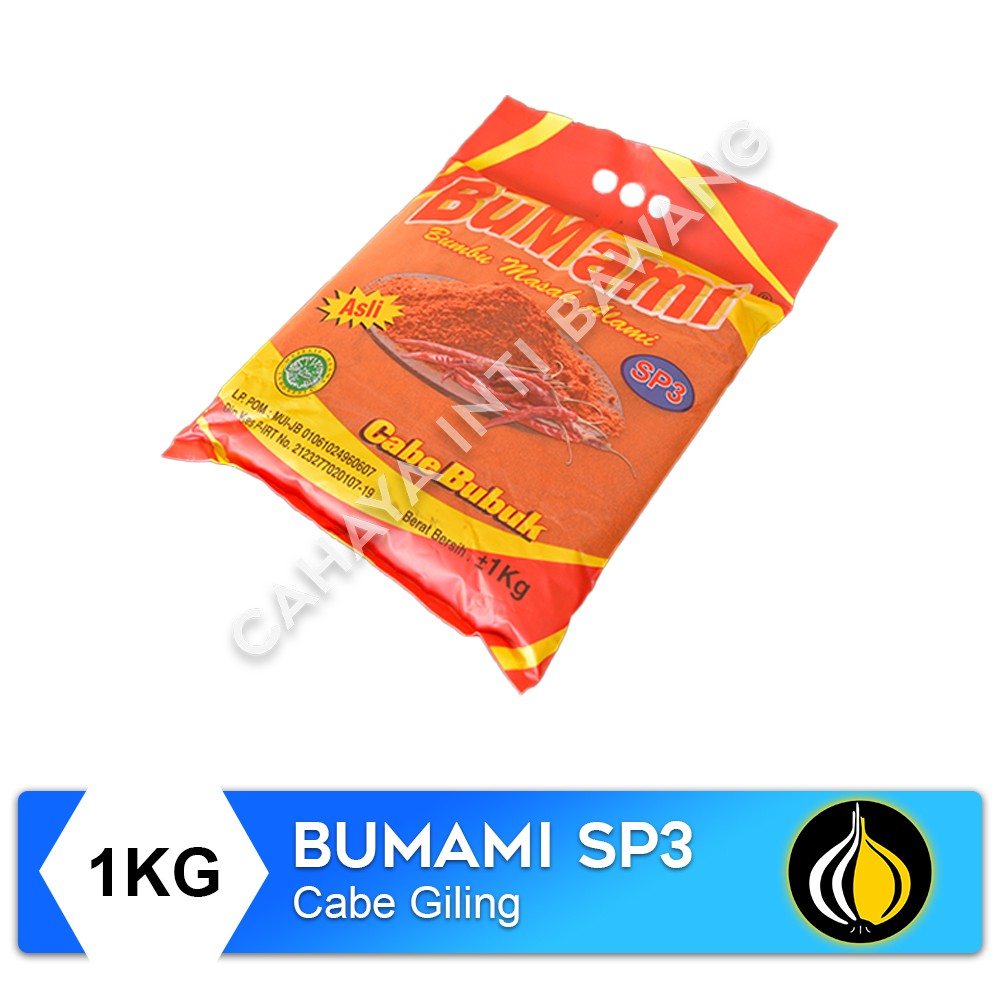 

HG Bumami Cabe Bubuk SP3 (Halus) - 1 KG