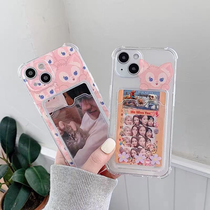 Soft Case Silikon TPU Transparan Motif Rubah Untuk IPhone 13 12 Mini 11 10 Pro XS Max X XR 8 7 6 6S Plus