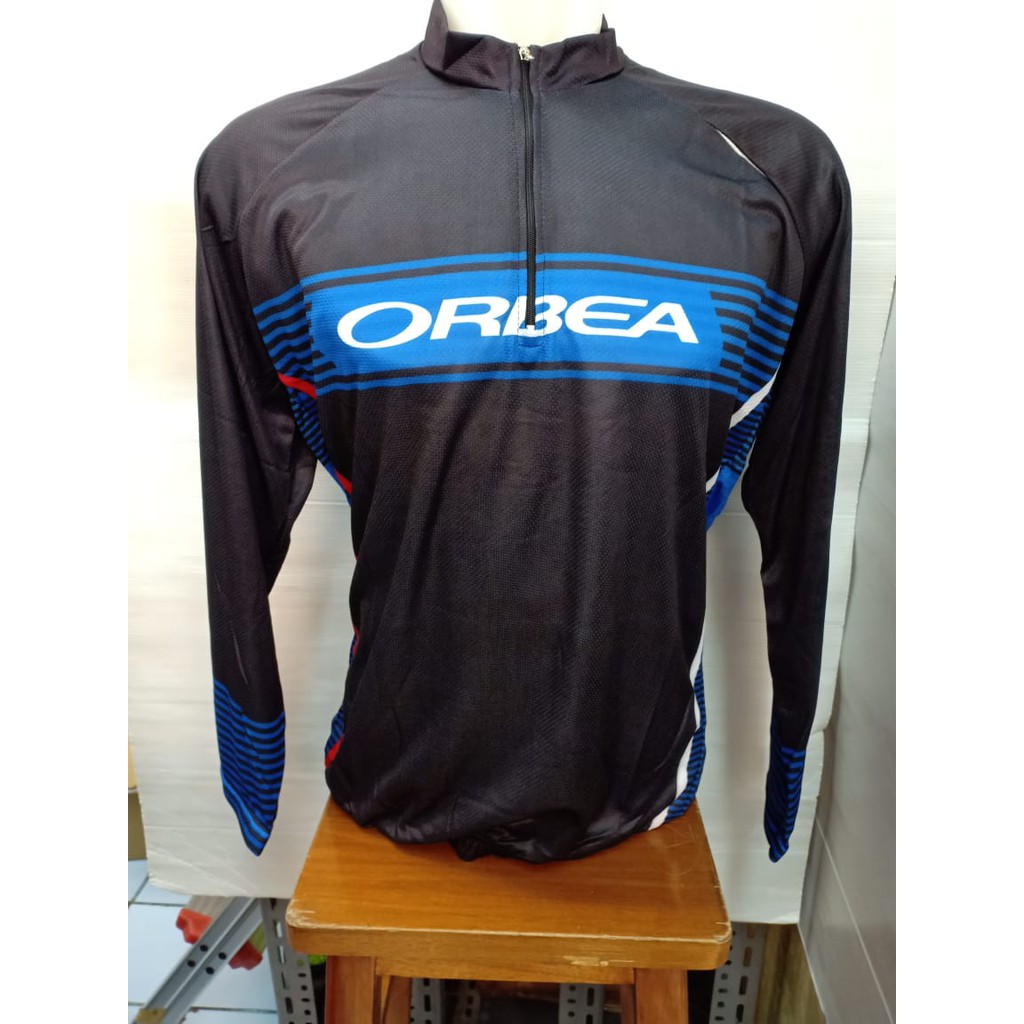 Baju Sepeda ORBEA Hitam Biru