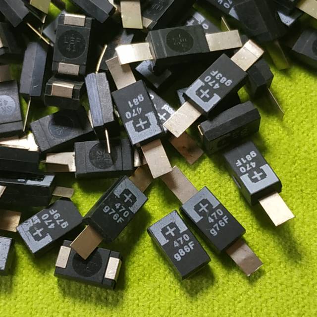 Kapasitor capasitor tantalum 470uf 470 uf 4v original product nec tokin