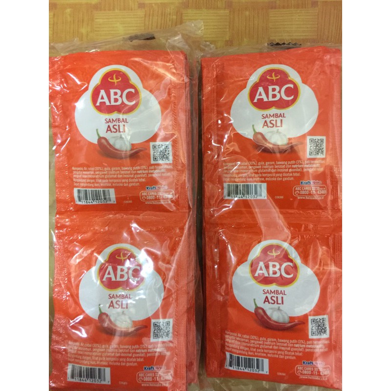 

Saos ABC sachet/ Saos sambal ABC