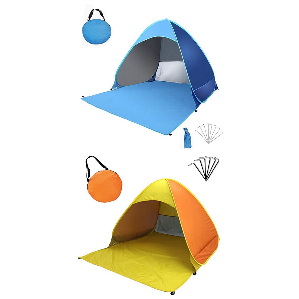 Ready Tenda Pop Up Dengan 6 Pasak Tanah Untuk Camping Outdoor Shopee Indonesia