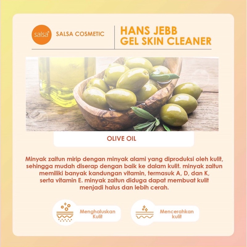 SALSA Hans Jebb Peeling Gel - Perontok Daki dan Ketiak Hitam 110gr