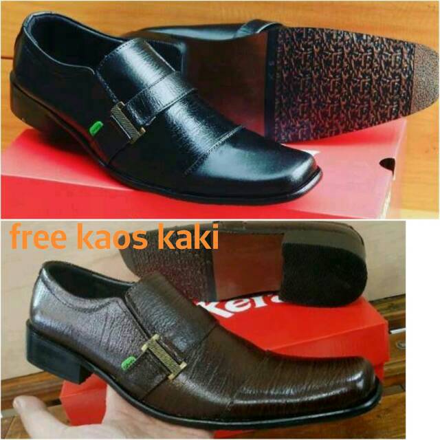 SEPATU PENTOPEL PREMIUM KICKERS KULIT ORIGINAL PRIA KERJA KANTOR COWOK ANAK LAKI DINAS RESMI KEREN