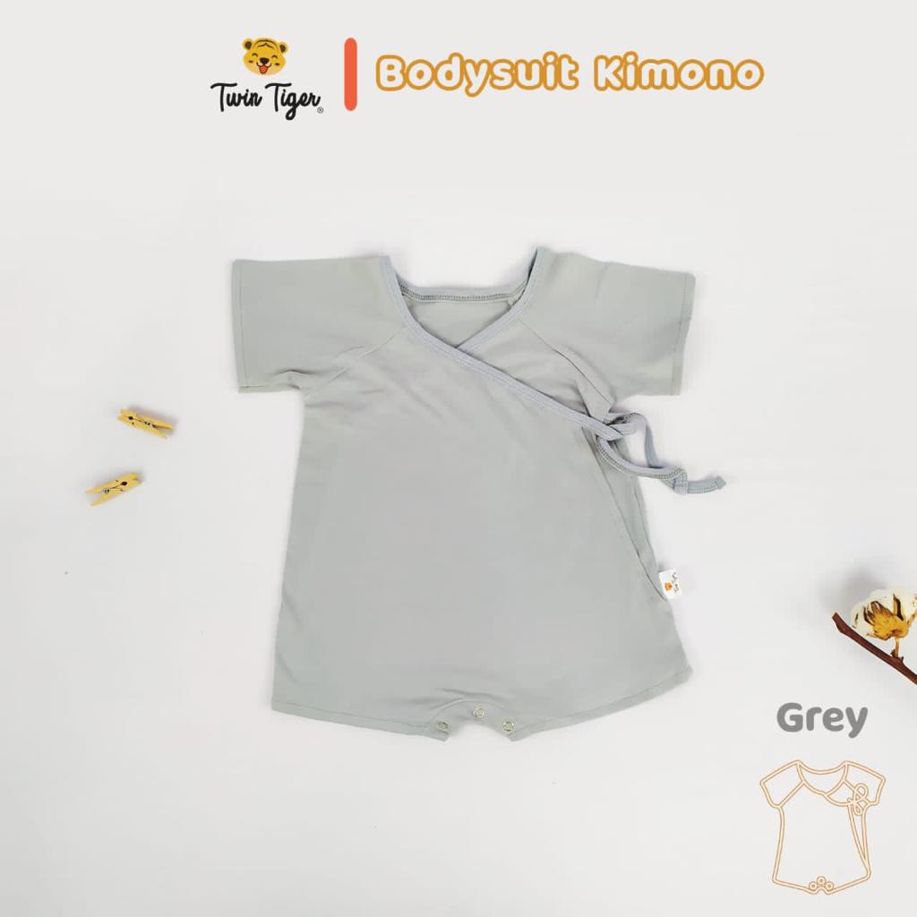 PROMO TWIN TIGER KIMONO Jumpsuit Romper bayi, Jumpsuit bayi, jumper bayi, Pakaian bayi perempuan