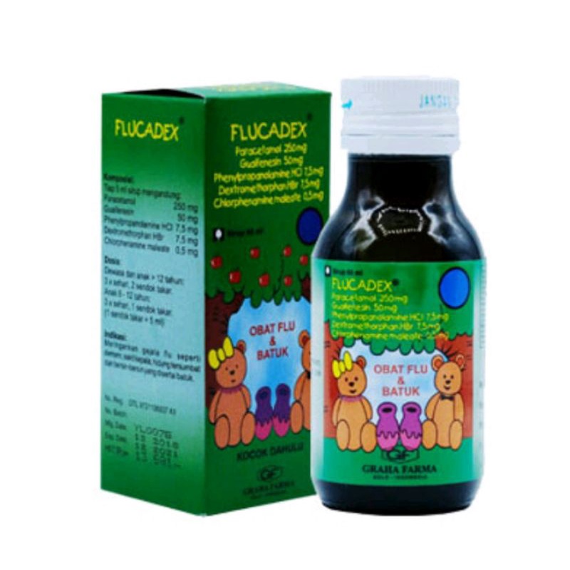 FLUCADEX SYRUP obat batuk dan flu