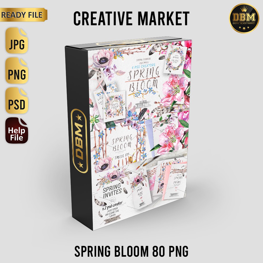 Spring Bloom 80 Png - JPEG Ultra HD