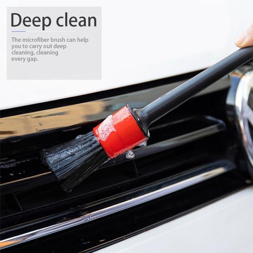 Car Cleaning Brush Set 5 in 1 Kuas Sikat Poles Interior Mobil