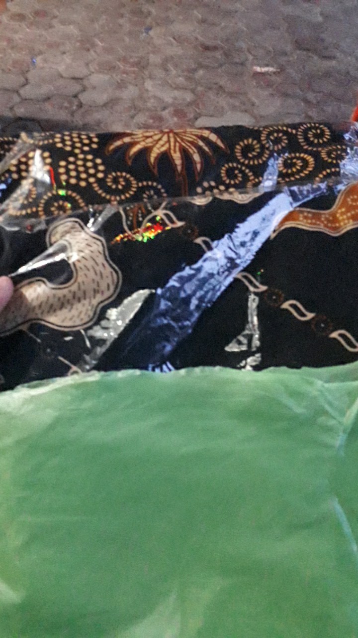 Gamis Piyas Monochrome - Gamis Batik Ori Pekalongan