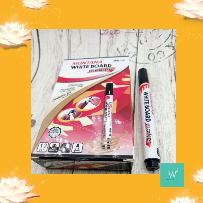 

SPIDOL MONTANA WHITE BOARD SPIDOL ISI ULANG