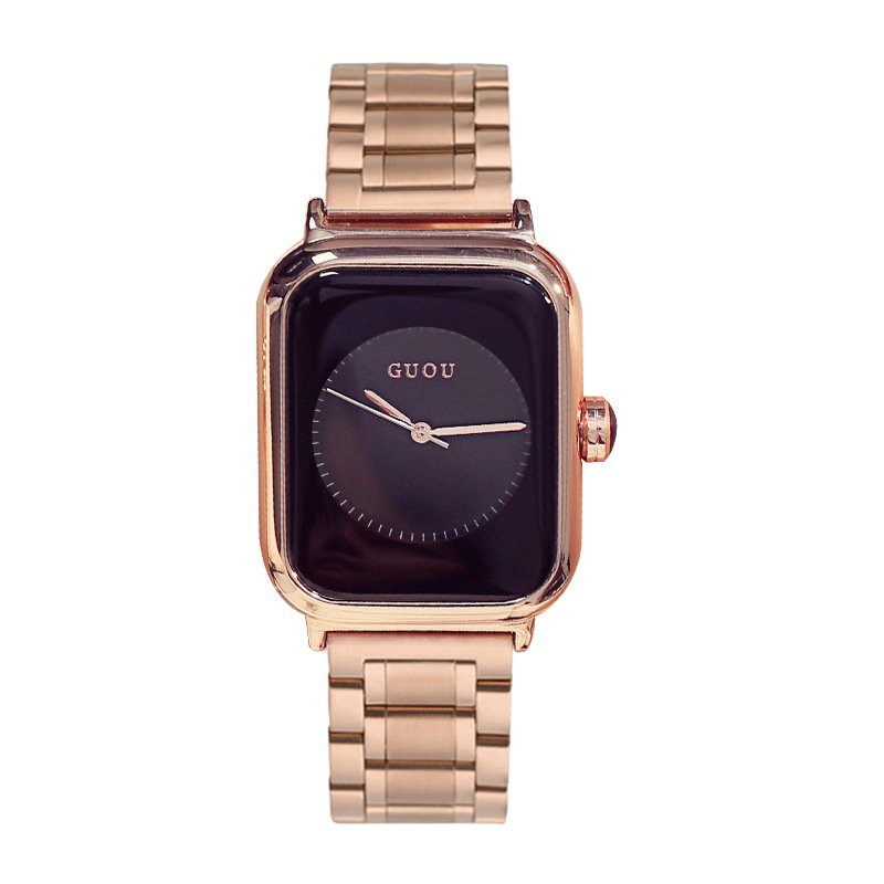 GUOU Tonton Wanita Baru Wanita Temperamen Wanita Watch Jelly Watch Rubber band Watch